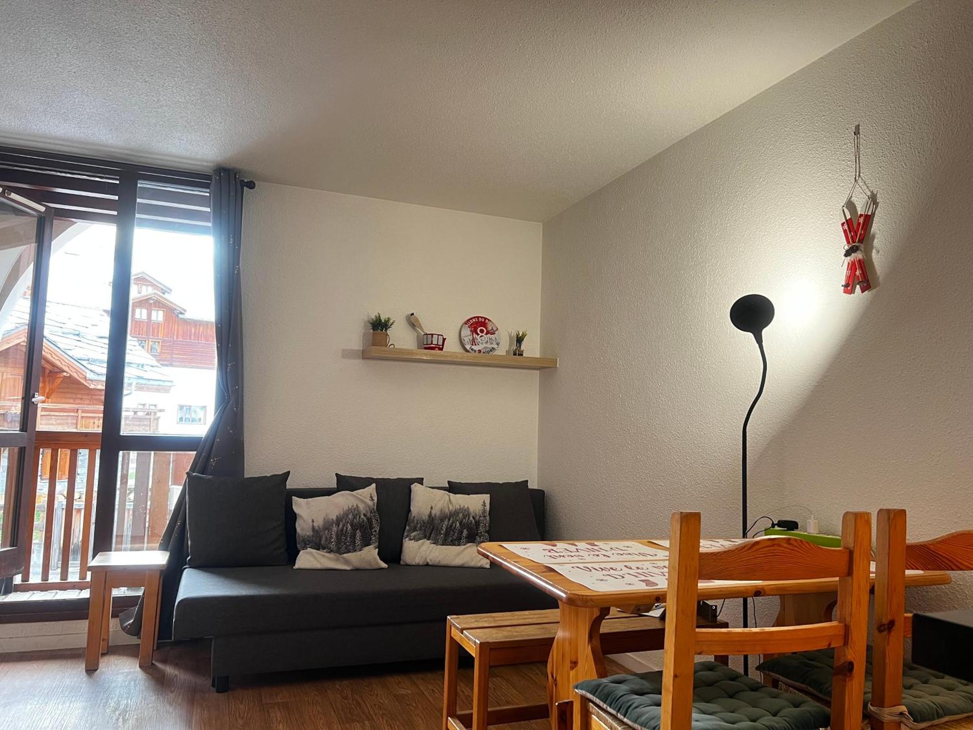 Cosy Central Studio With A View, Balcony 20M2 4Ppl Vénosc Dış mekan fotoğraf